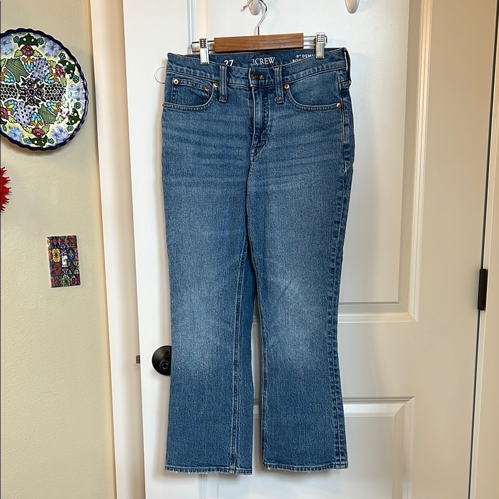 J. Crew 9” Demi Boot Crop 27